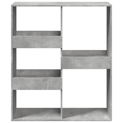 vidaXL Séparateur de pièce gris béton 100x33x115 cm aggloméré
