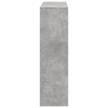 vidaXL Séparateur de pièce gris béton 100x33x115 cm aggloméré