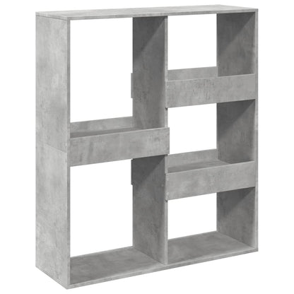 vidaXL Séparateur de pièce gris béton 100x33x115 cm aggloméré