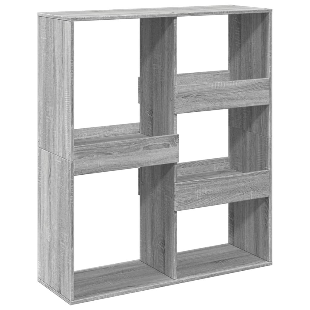 vidaXL Raumteiler Grau Sonoma 100x33x115 cm Holzwerkstoff