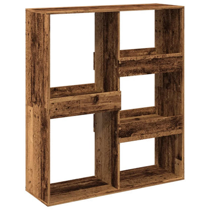 vidaXL Raumteiler Altholz-Optik 100x33x115 cm Holzwerkstoff