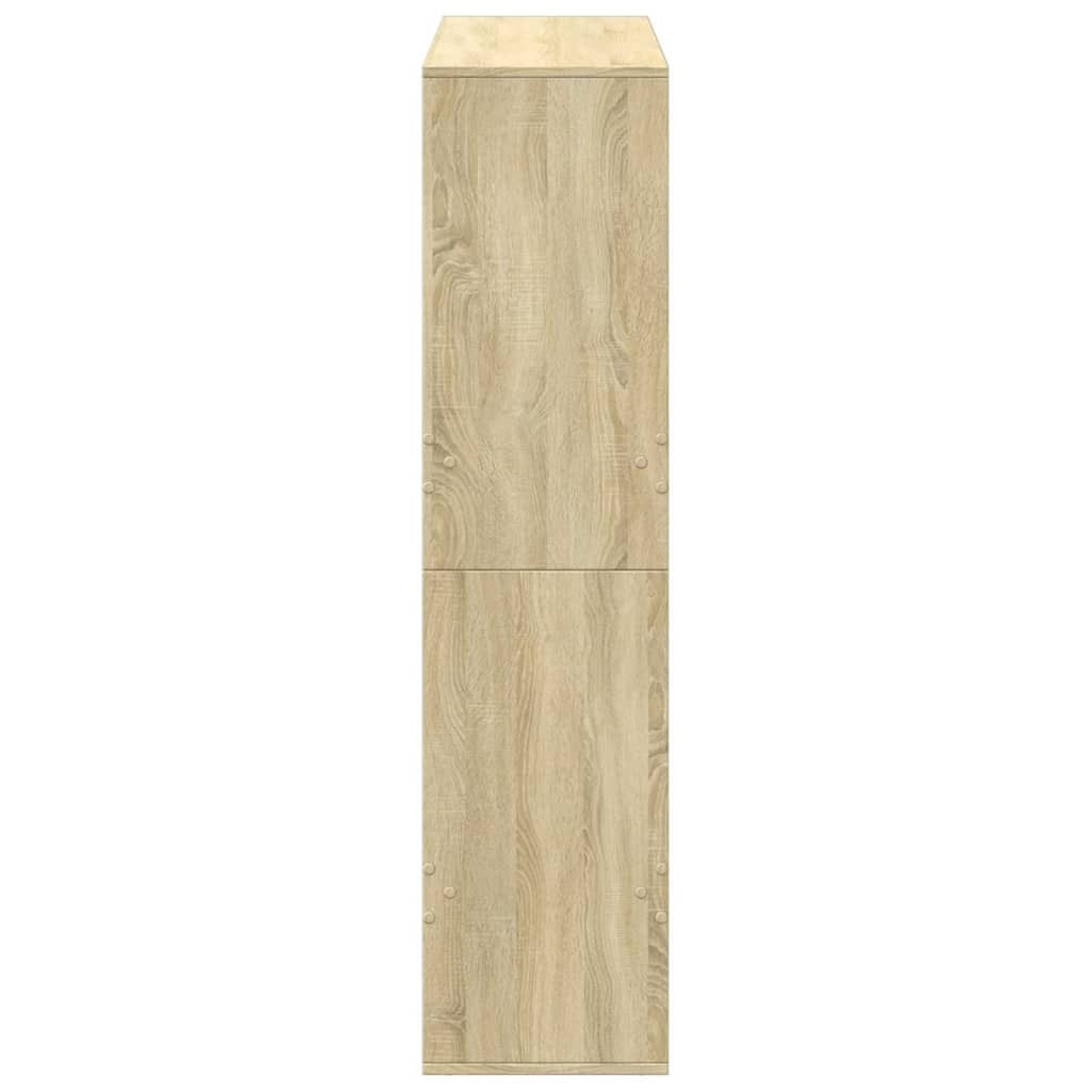 vidaXL Séparateur de pièce Chêne Sonoma 100x33x135 cm Bois d'ingénierie
