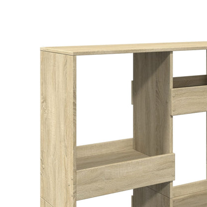 vidaXL Séparateur de pièce Chêne Sonoma 100x33x135 cm Bois d'ingénierie