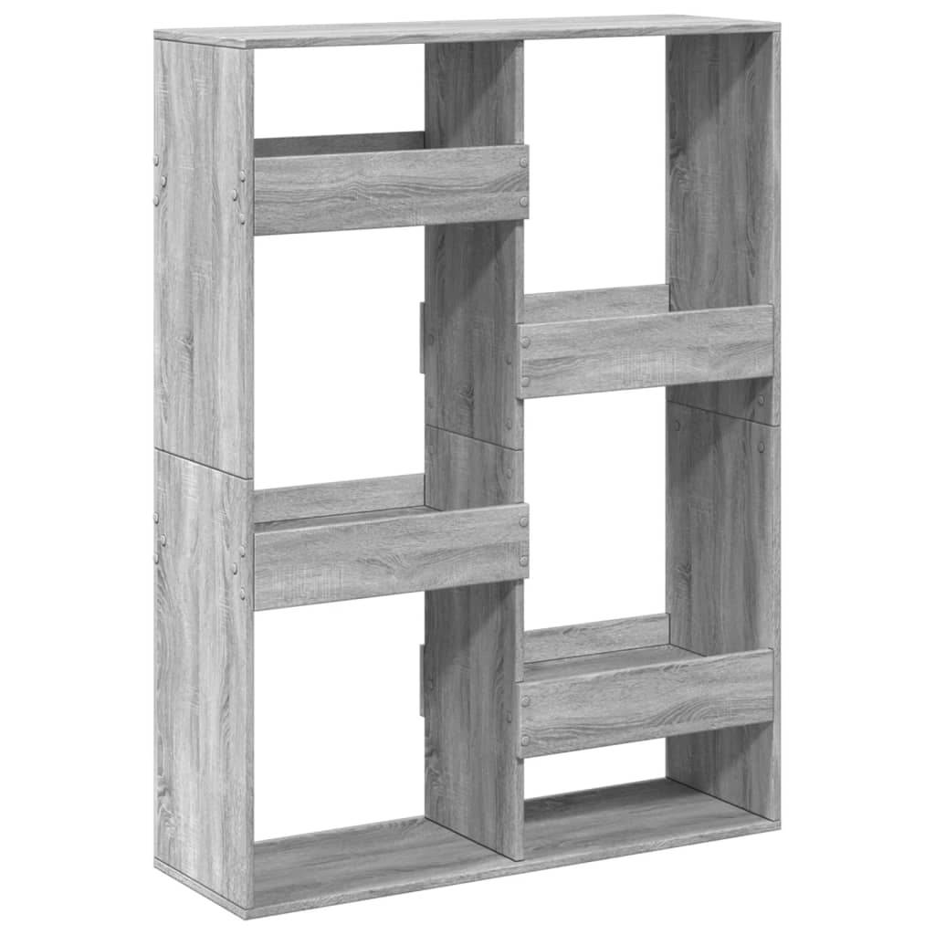 vidaXL Cloison de séparation Gris sonoma 100x33x135 cm Bois d'ingénierie