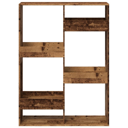 vidaXL Paravent aspect vieux bois 100x33x135 cm Bois d'ingénierie