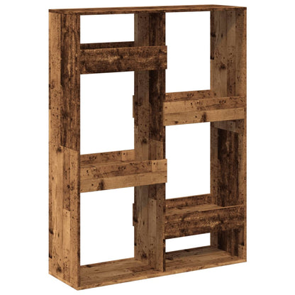 vidaXL Paravent aspect vieux bois 100x33x135 cm Bois d'ingénierie