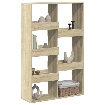 vidaXL Raumteiler Sonoma-Eiche 100x33x155,5 cm Holzwerkstoff