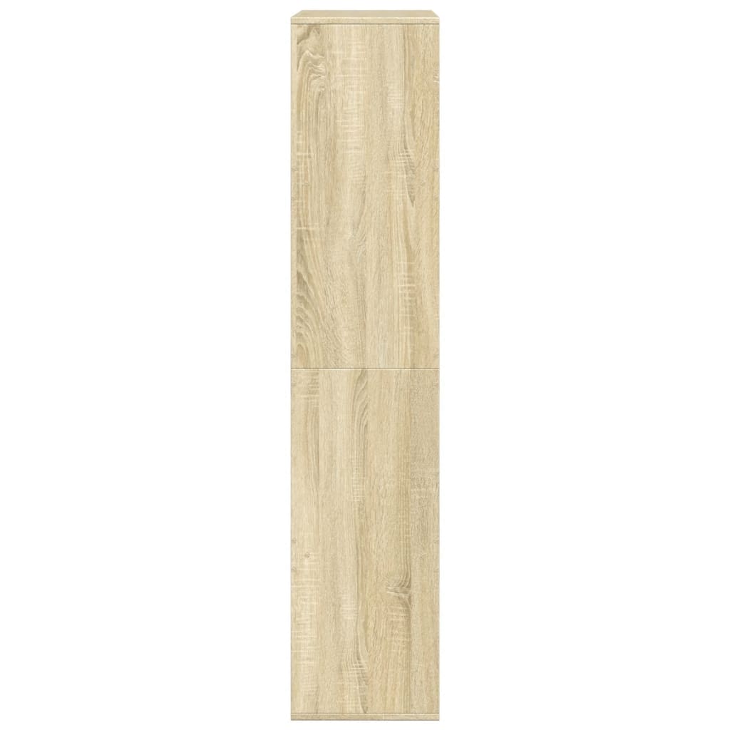 vidaXL Raumteiler Sonoma-Eiche 100x33x155,5 cm Holzwerkstoff