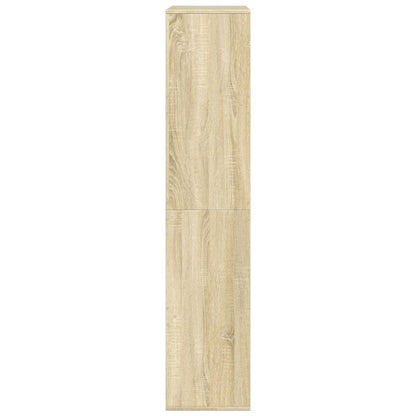 vidaXL Raumteiler Sonoma-Eiche 100x33x155,5 cm Holzwerkstoff