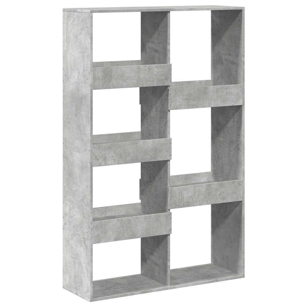 vidaXL Raumteiler Betongrau 100x33x155,5 cm Holzwerkstoff
