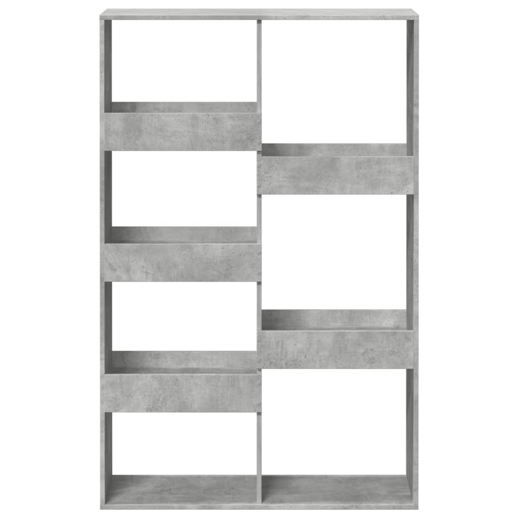 vidaXL Raumteiler Betongrau 100x33x155,5 cm Holzwerkstoff