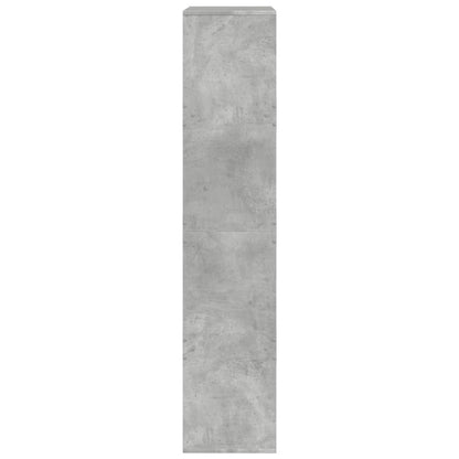 vidaXL Raumteiler Betongrau 100x33x155,5 cm Holzwerkstoff