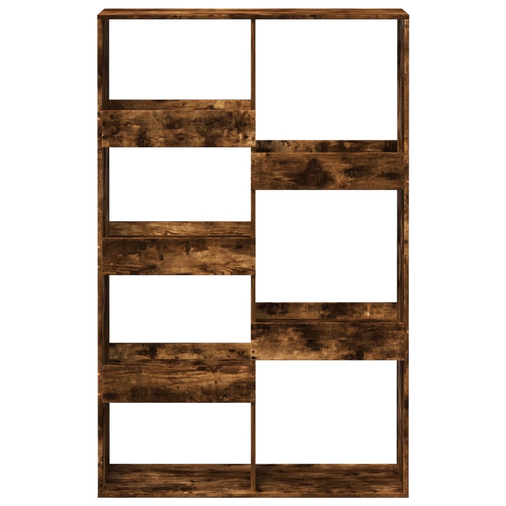 vidaXL Paravent chêne fumé 100x33x155,5 cm en bois d'ingénierie