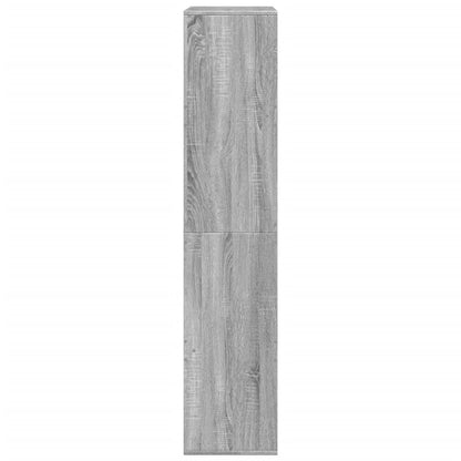 vidaXL Séparateur de pièce Gris Sonoma 100x33x155,5 cm Bois d'ingénierie