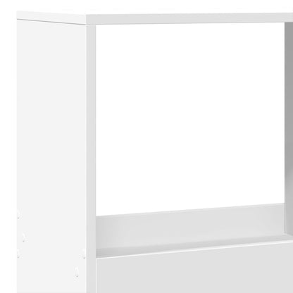 vidaXL Raumteiler Weiß 100x33x175 cm Holzwerkstoff