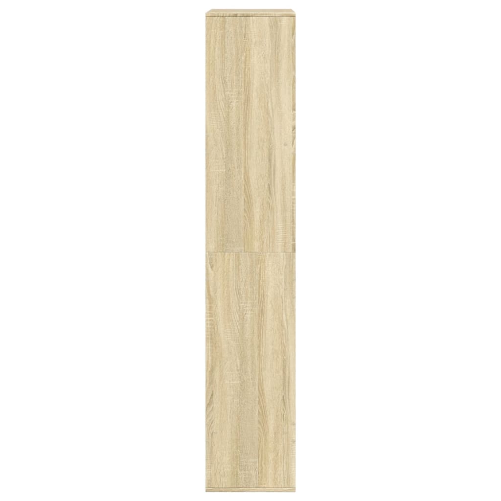 vidaXL Séparateur de pièce Chêne Sonoma 100x33x175 cm Bois d'ingénierie