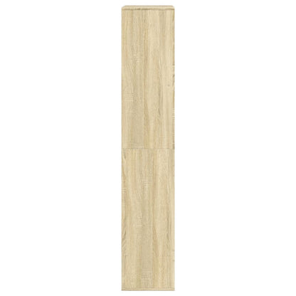vidaXL Séparateur de pièce Chêne Sonoma 100x33x175 cm Bois d'ingénierie