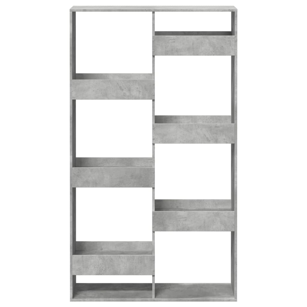 vidaXL Raumteiler Betongrau 100x33x175 cm Holzwerkstoff