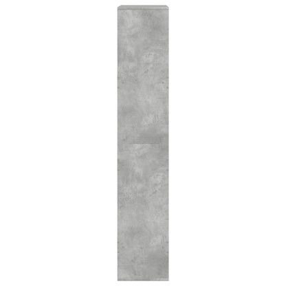 vidaXL Raumteiler Betongrau 100x33x175 cm Holzwerkstoff