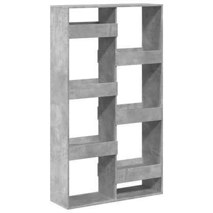 vidaXL Raumteiler Betongrau 100x33x175 cm Holzwerkstoff