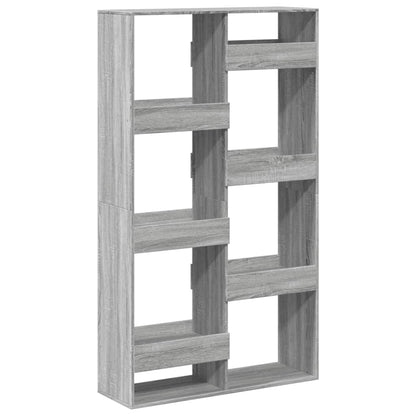 vidaXL Raumteiler Grau Sonoma 100x33x175 cm Holzwerkstoff
