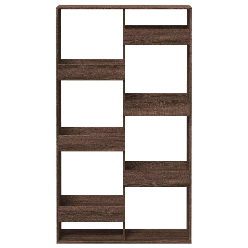 vidaXL Raumteiler Braun Eichen-Optik 100x33x175 cm Holzwerkstoff