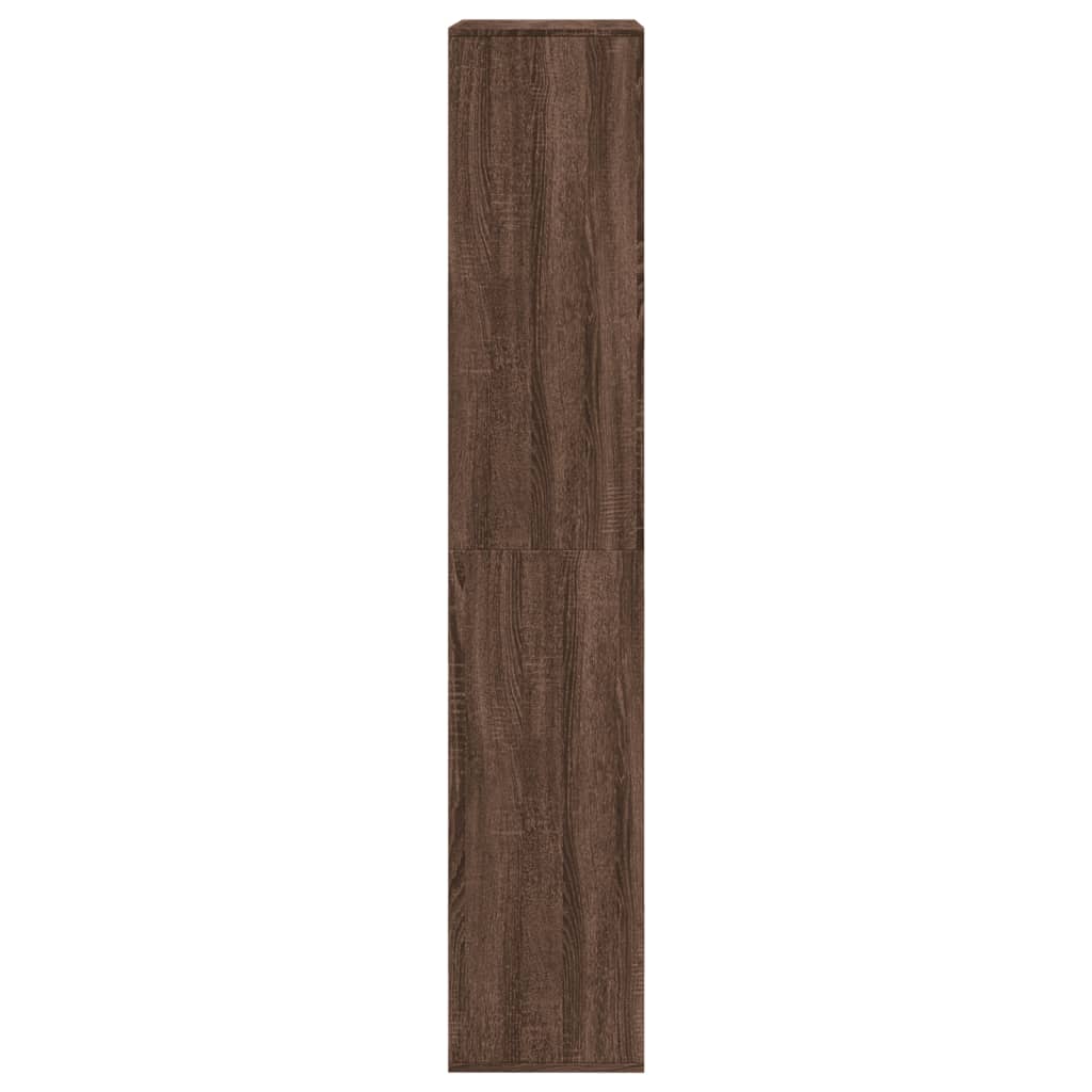 vidaXL Raumteiler Braun Eichen-Optik 100x33x175 cm Holzwerkstoff