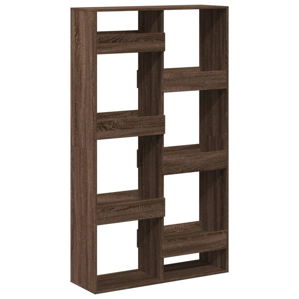 vidaXL Raumteiler Braun Eichen-Optik 100x33x175 cm Holzwerkstoff