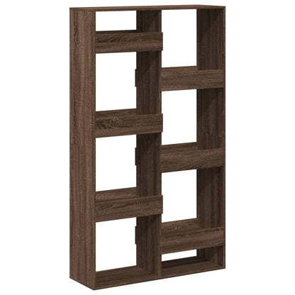 vidaXL Raumteiler Braun Eichen-Optik 100x33x175 cm Holzwerkstoff
