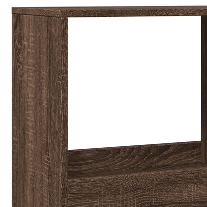 vidaXL Raumteiler Braun Eichen-Optik 100x33x175 cm Holzwerkstoff
