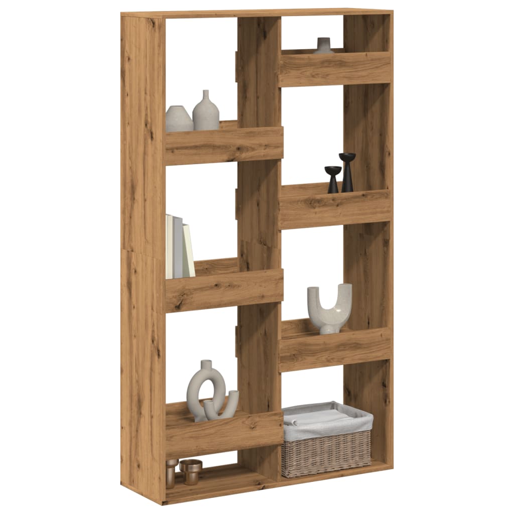 vidaXL Raumteiler Artisan-Eiche 100x33x175 cm Holzwerkstoff