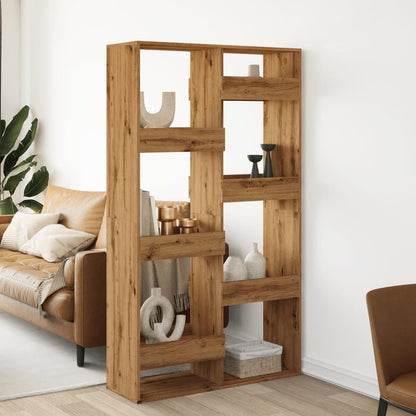 vidaXL Raumteiler Artisan-Eiche 100x33x175 cm Holzwerkstoff