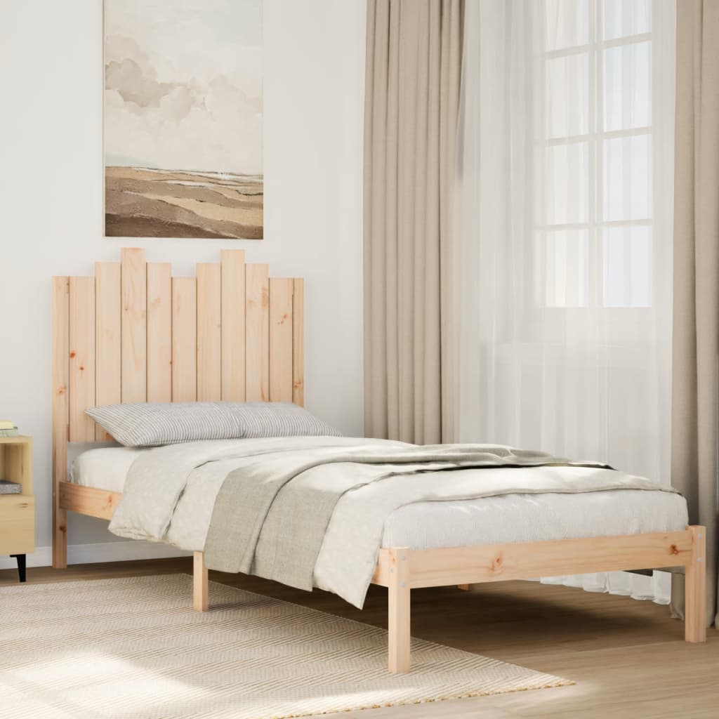 vidaXL Massivholzbett Extra Lang ohne Matratze 100x220 cm