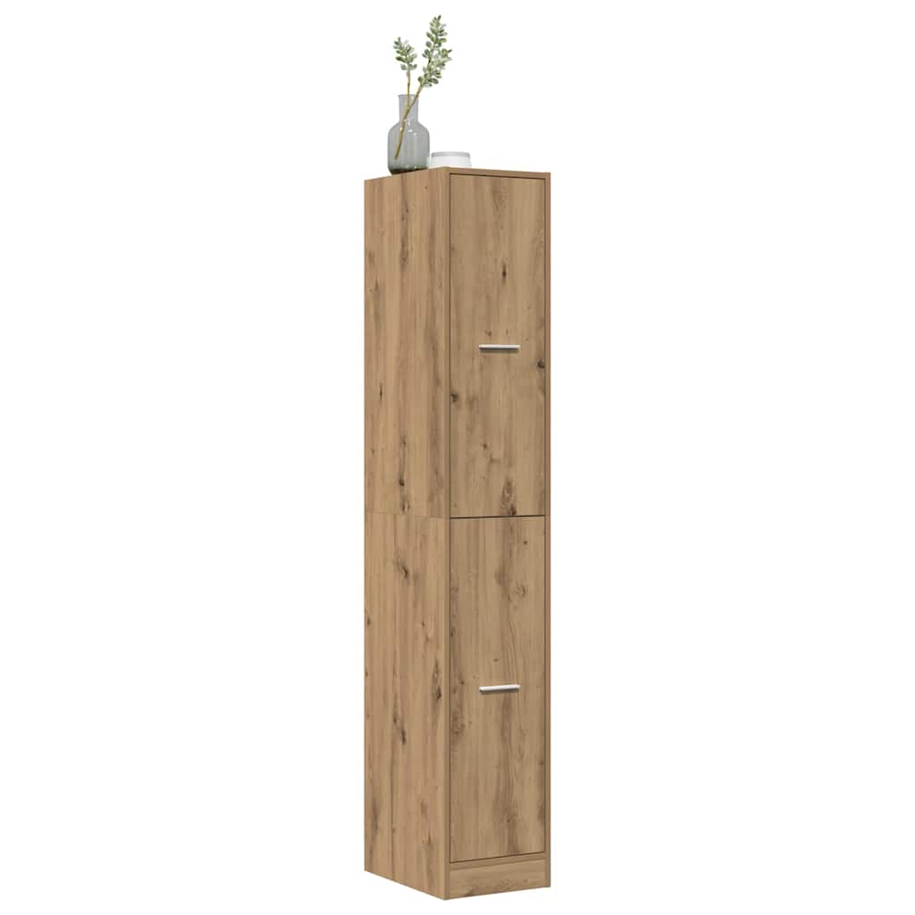 vidaXL Armoire de toilette chêne artisan 30x41x174,5 cm bois d'ingénierie