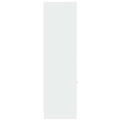 vidaXL Armoire de pharmacie blanche 40x41x144,5 cm Bois d'ingénierie