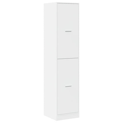vidaXL Armoire de pharmacie Blanc 40x41x174,5 cm Bois d'ingénierie