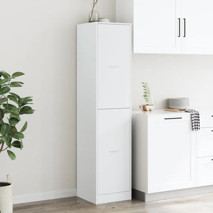 vidaXL Armoire de pharmacie Blanc 40x41x174,5 cm Bois d'ingénierie