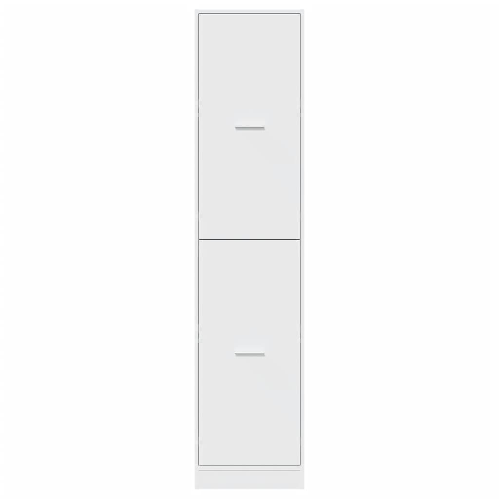 vidaXL Armoire de pharmacie Blanc 40x41x174,5 cm Bois d'ingénierie