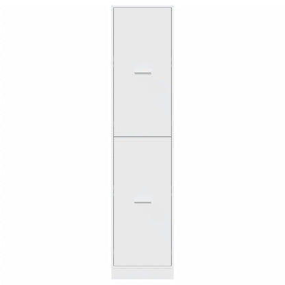 vidaXL Armoire de pharmacie Blanc 40x41x174,5 cm Bois d'ingénierie