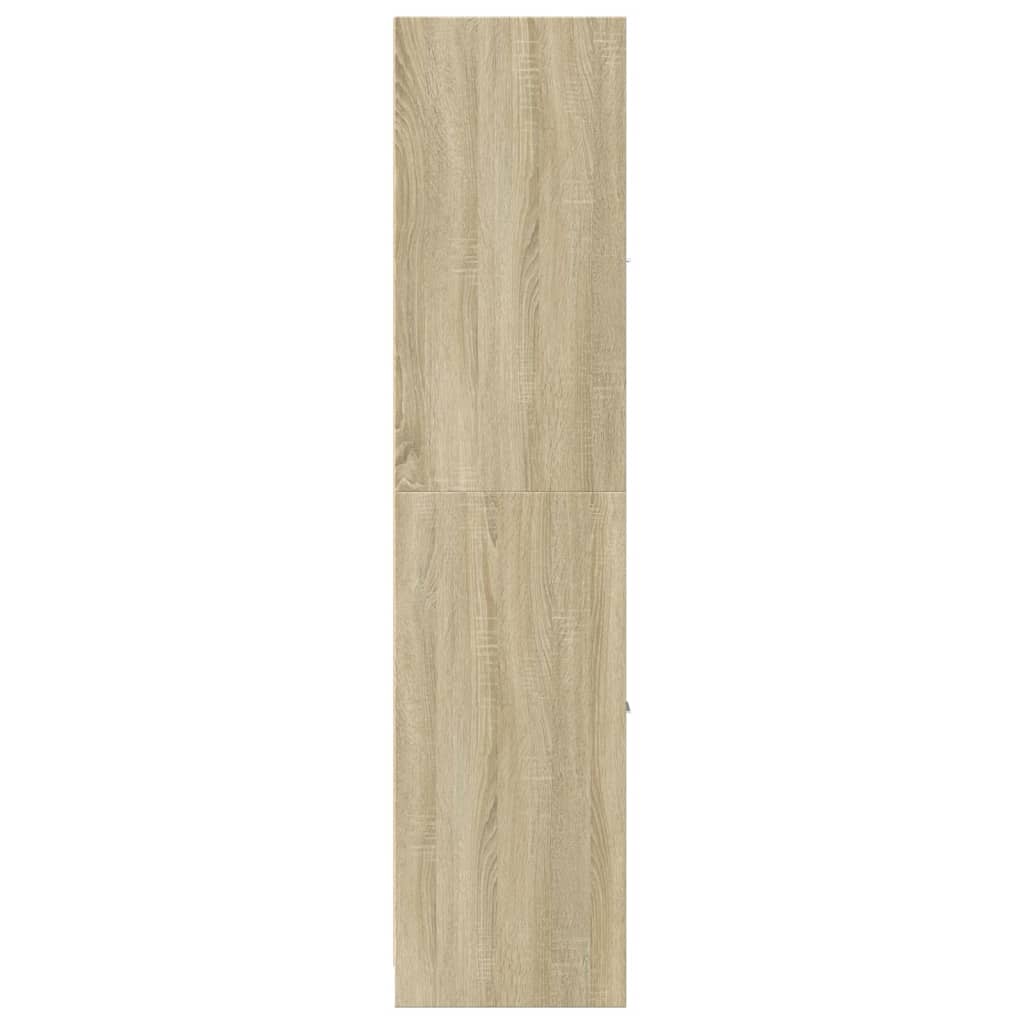 vidaXL Apothekerschrank Sonoma-Eiche 40x41x174,5 cm Holzwerkstoff