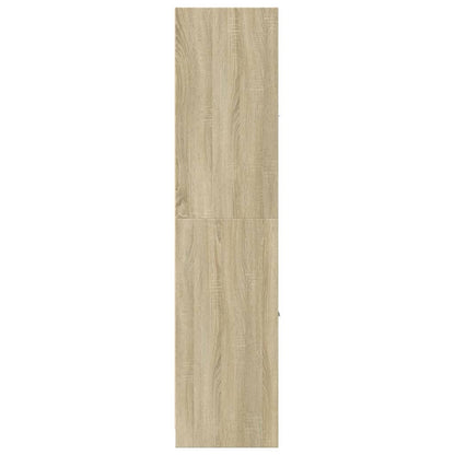 vidaXL Apothekerschrank Sonoma-Eiche 40x41x174,5 cm Holzwerkstoff