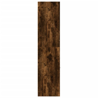 vidaXL Apothekerschrank Räuchereiche 40x41x174,5 cm Holzwerkstoff