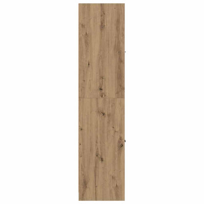 vidaXL Apothekerschrank Artisan-Eiche 40x41x174,5 cm Holzwerkstoff