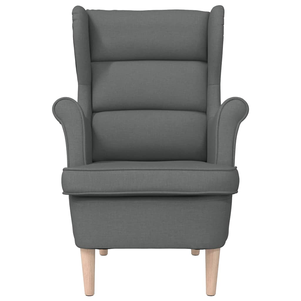 vidaXL Sessel Dunkelgrau 74x84x100 cm Stoff