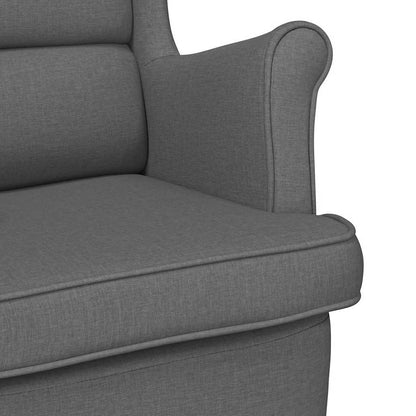vidaXL Sessel Dunkelgrau 74x84x100 cm Stoff