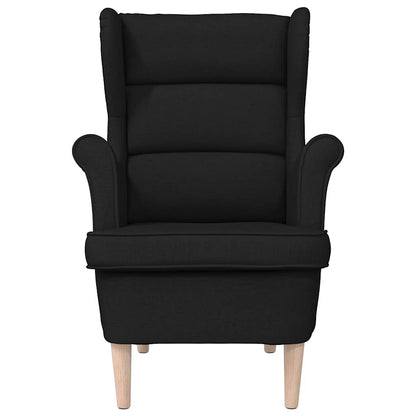 vidaXL Sessel Schwarz 74x84x100 cm Stoff