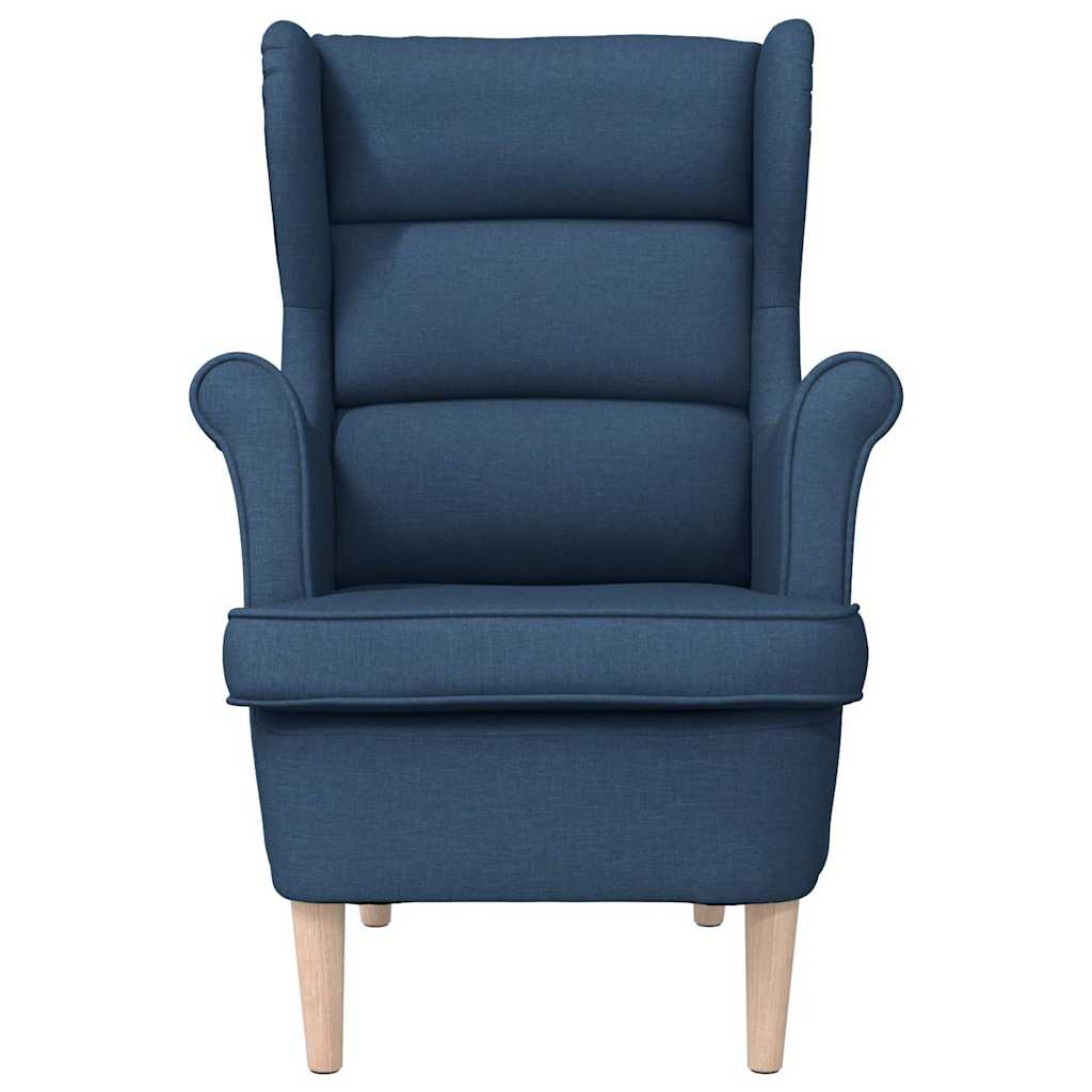 vidaXL Sessel Blau 74x84x100 cm Stoff