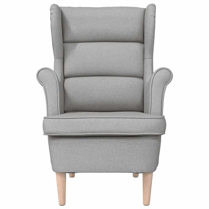 vidaXL Sessel Wolkengrau 74x84x100 cm Stoff