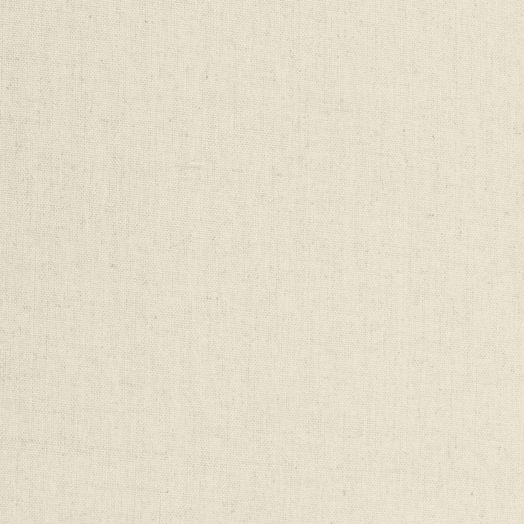 vidaXL Fauteuil blanc 74x84x100 cm lin