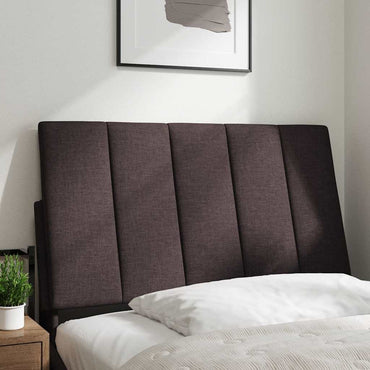 vidaXL Kopfteil-Kissen "Hanko" Dunkelbraun 80 cm Stoff